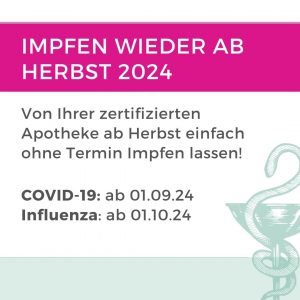 Grippeschutzimpfung Influenza COVID Corona Impfung Herbst 2024 Köln