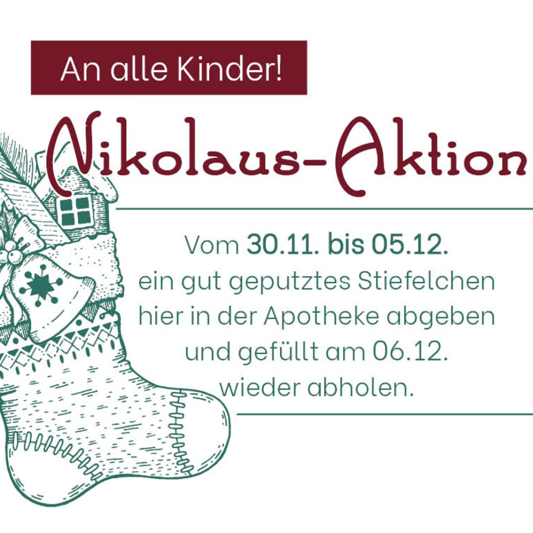 Nikolaus Aktion Apotheken